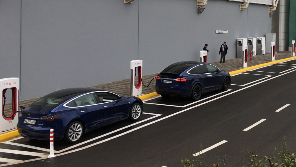 Athens Supercharger Tesla
